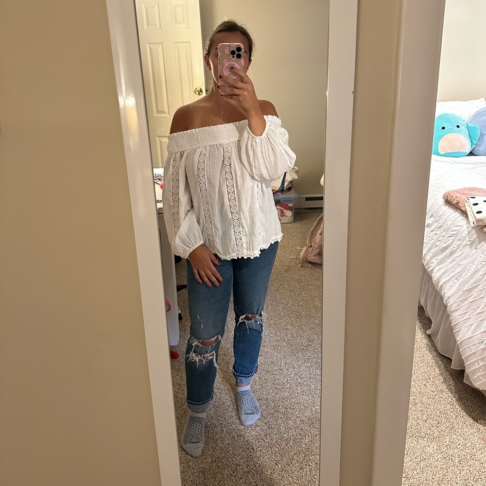 Off the shoulder top